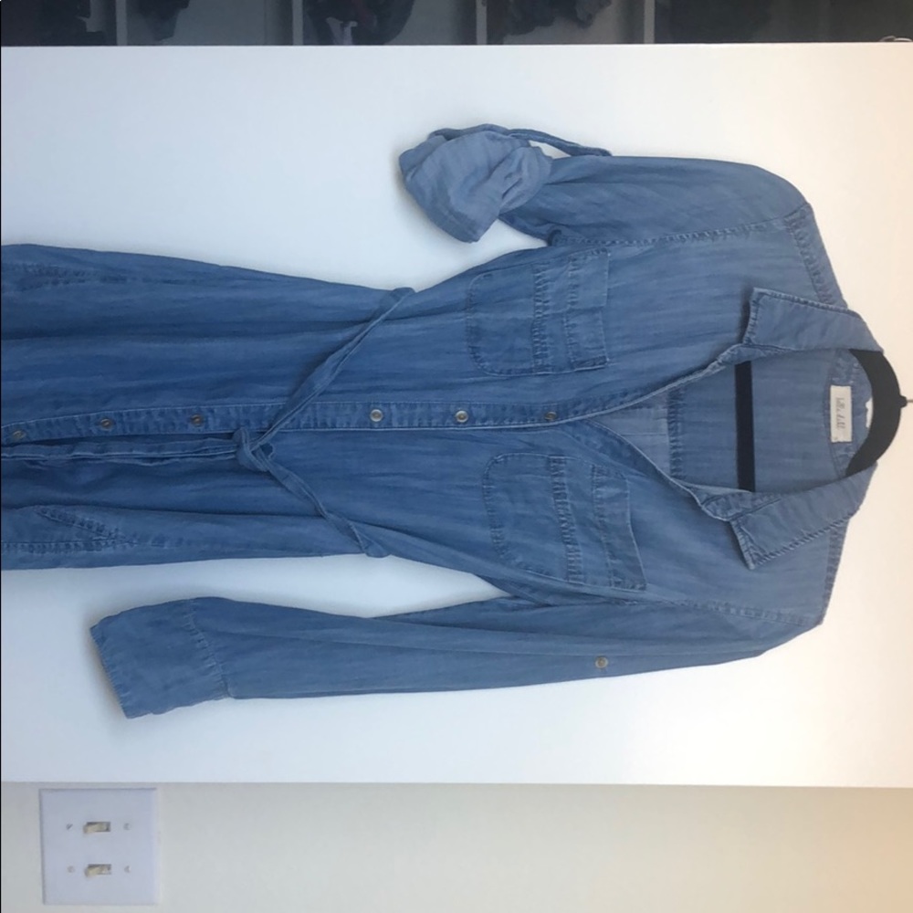 Anthropologie denim dress